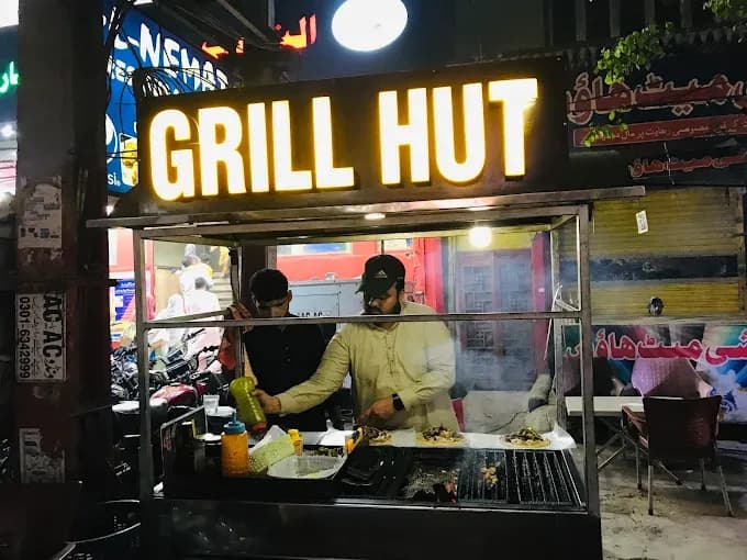 Grill Hut - Main Entrance