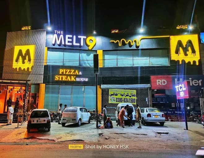 The Melt 9 Pizza & Steak House - Main Entrance