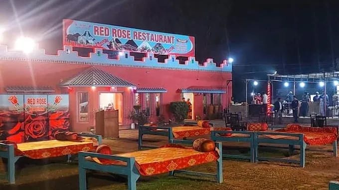 Red Rose restaurant Interior