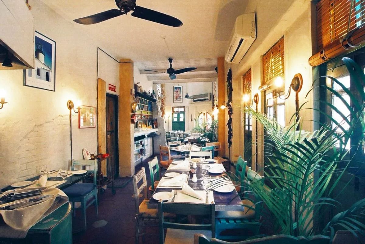 Okra Restaurant Interior