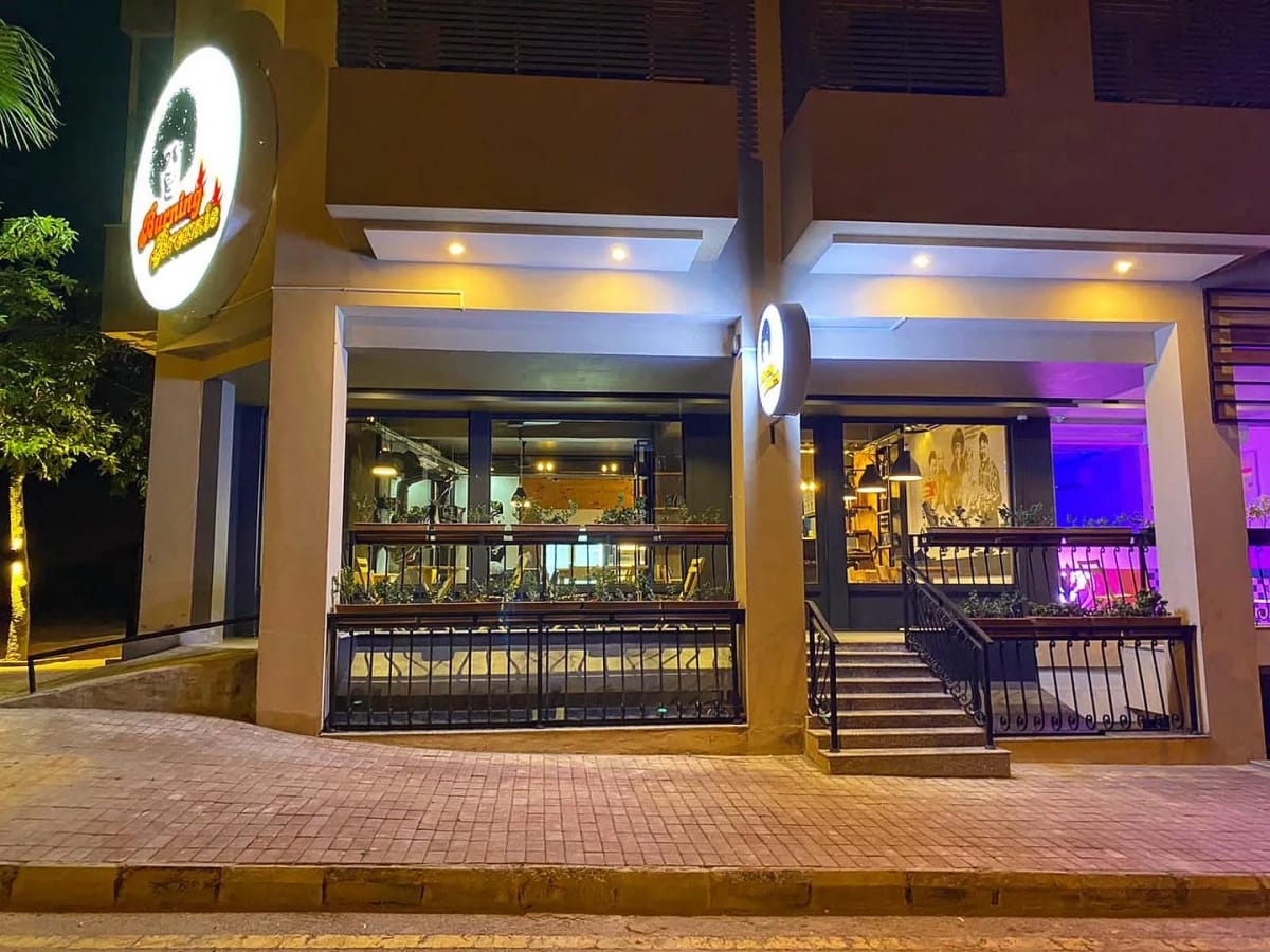 Burning Brownie Interior