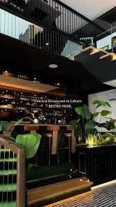 Bistro Noir Interior