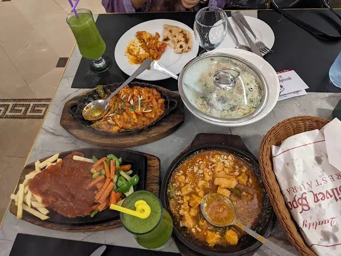 Silver Spoon Continental Restaurant Interior