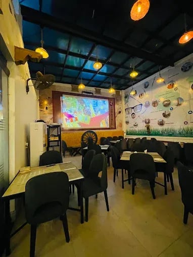Interior view of Dil Se Desi restaurant