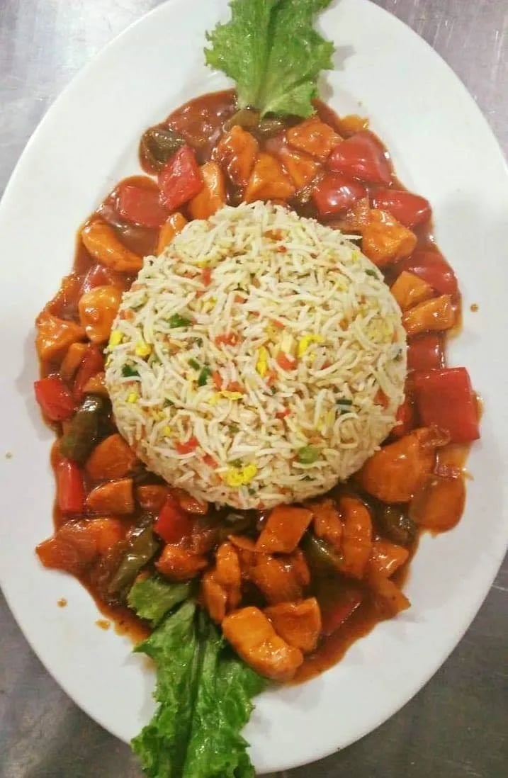 Food view of Eat on Cafe restaurant