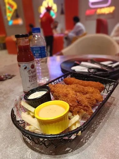 Food view of Hot Cheese Restaurant restaurant