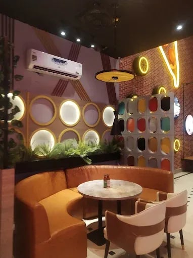 Interior view of Hot Cheese Restaurant restaurant