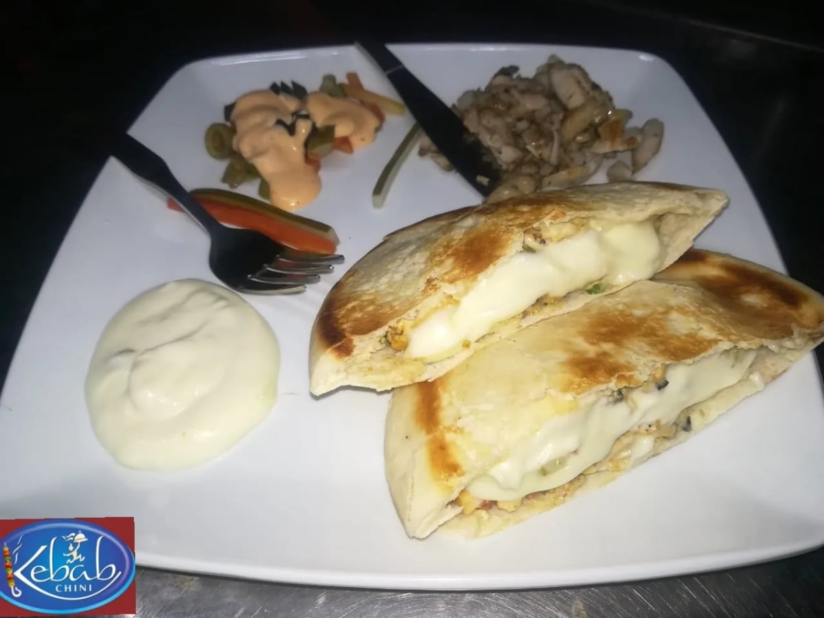 Food view of Kebab Chini grill and cafe restaurant