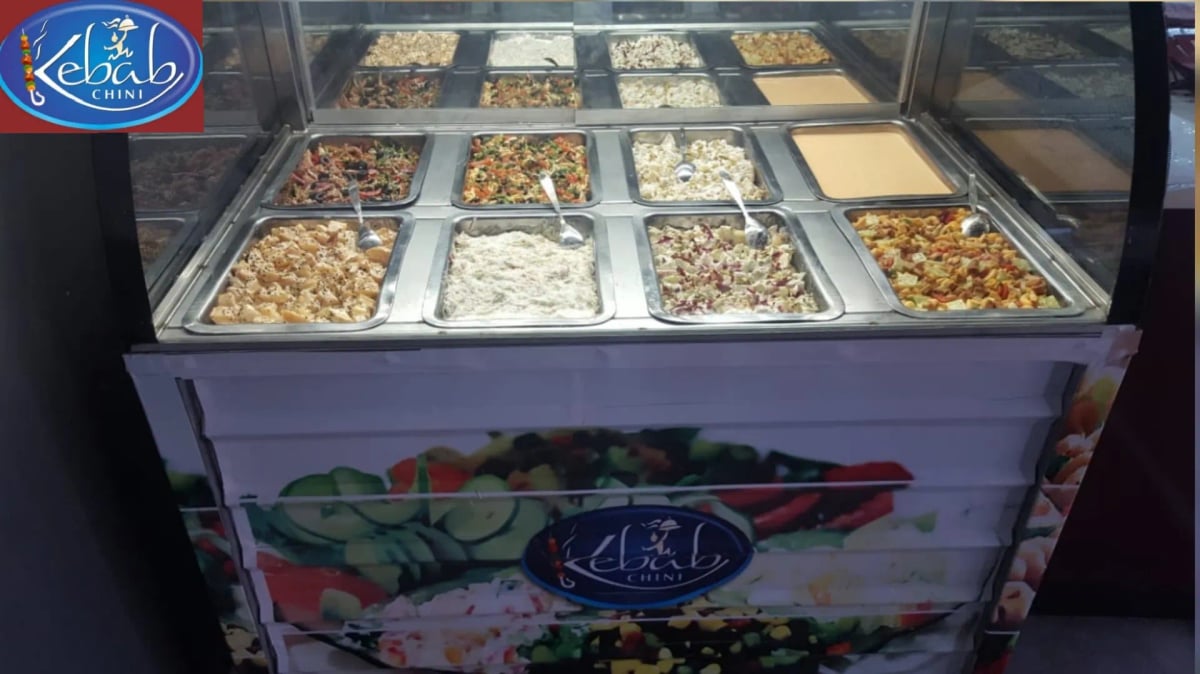 Food view of Kebab Chini grill and cafe restaurant