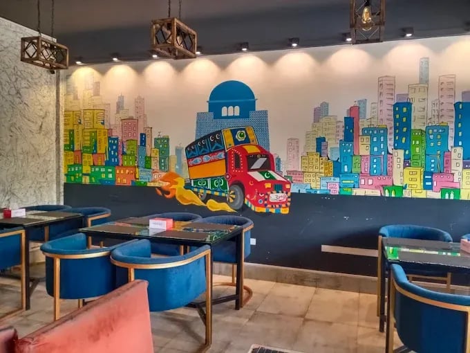 Interior view of Mirchi 360 Resturant restaurant