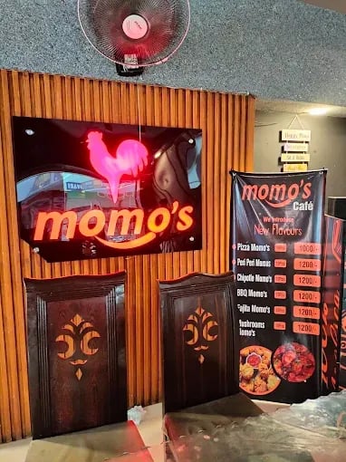 Food view of Momos Cafe restaurant