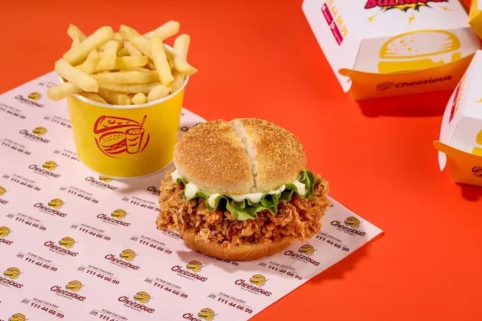 Food view of Cheezious restaurant