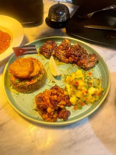 Food view of Coco Cubano  restaurant