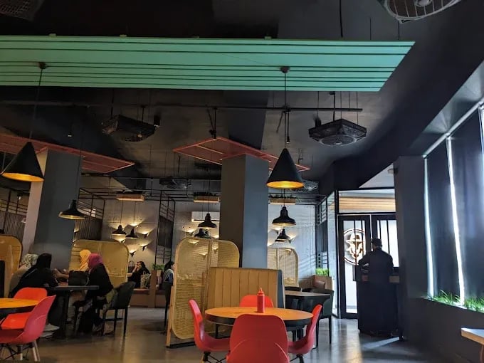 Interior view of The Sicilian restaurant
