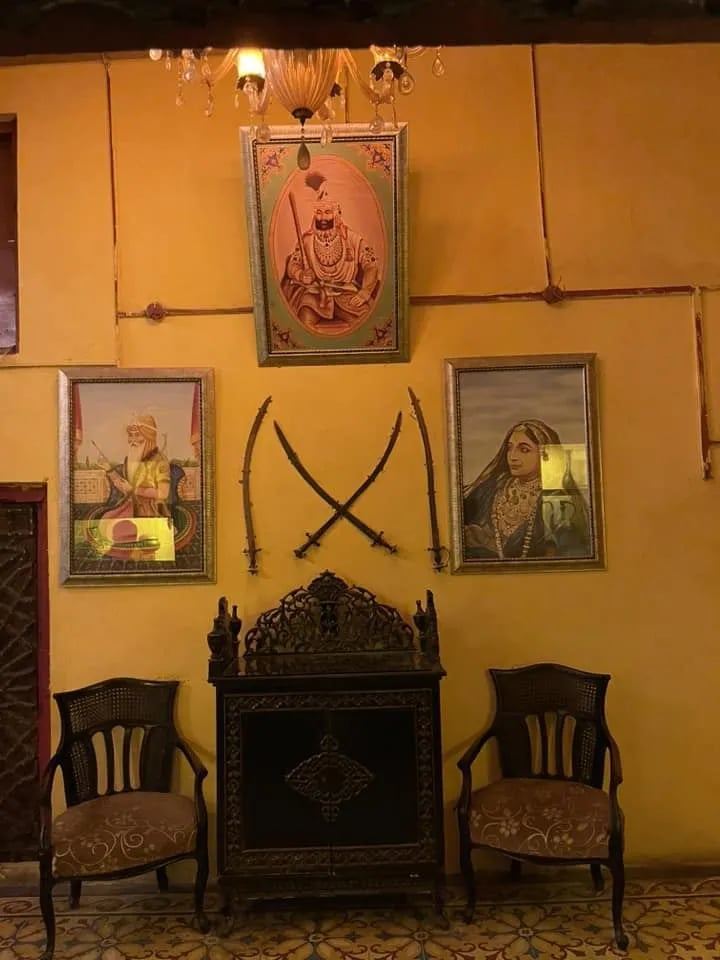 Interior view of Haveli Restaurant restaurant