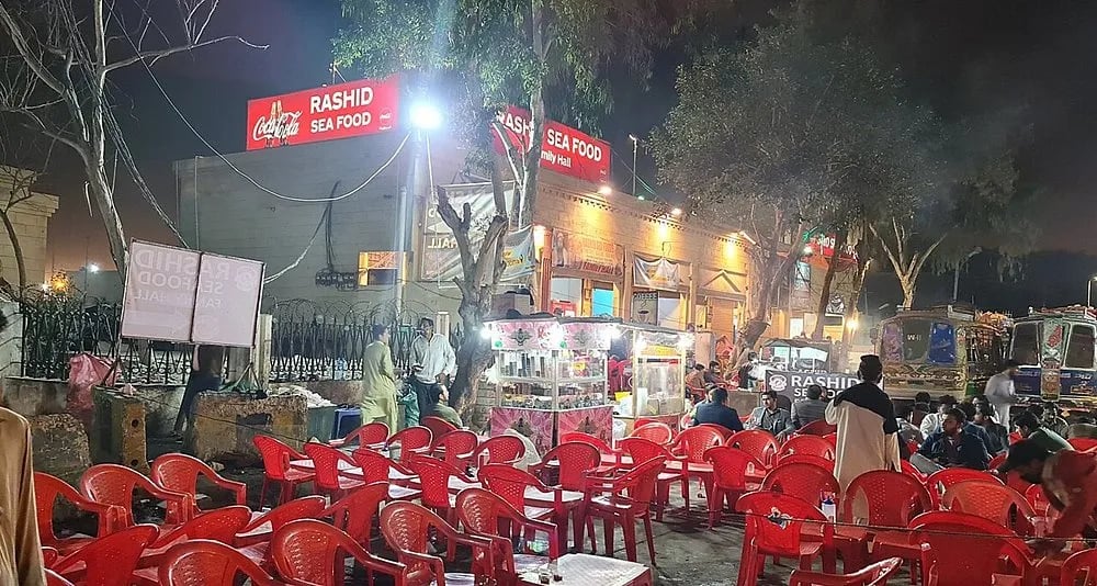 Location view of Rashid Seafood  restaurant