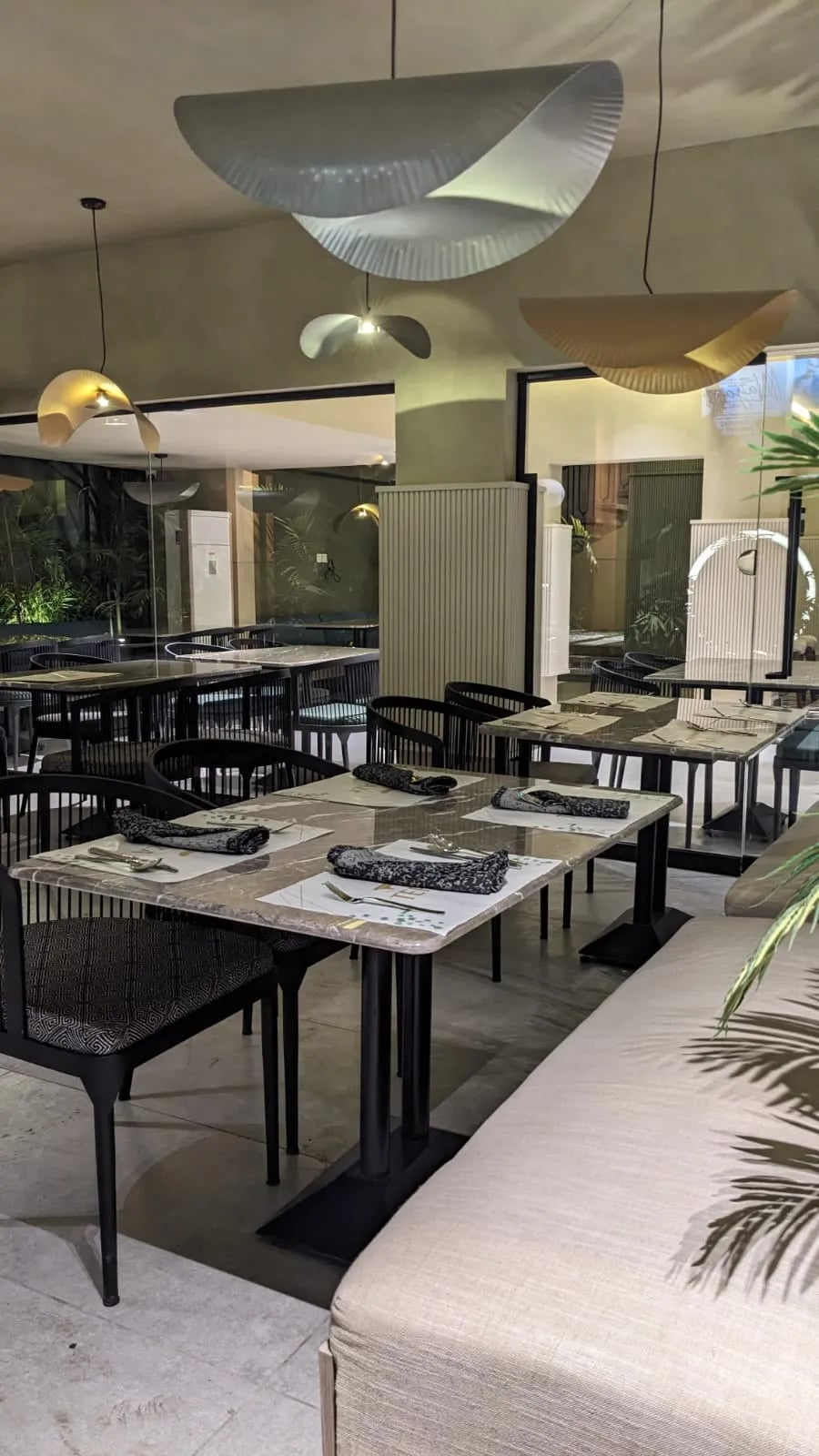 Interior view of Terraza restaurant