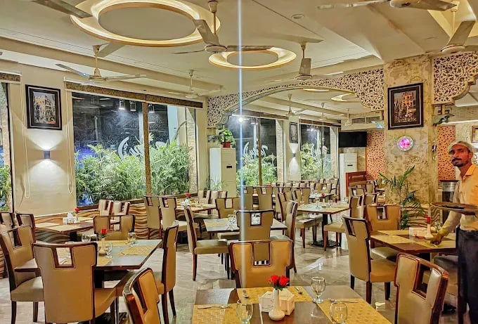 Interior view of Tasty Student Zaiqa restaurant