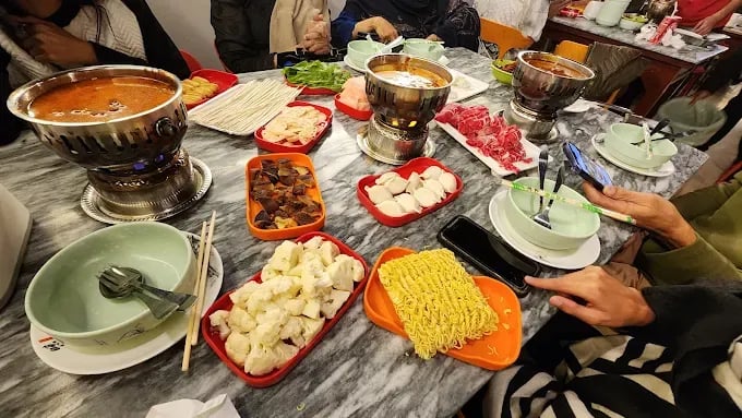 Food view of Wang Wang restaurant