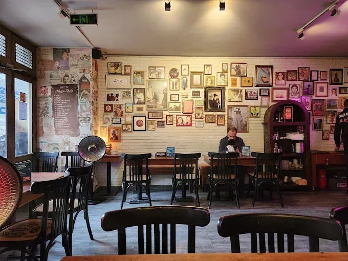 Interior view of Khoka Khola restaurant