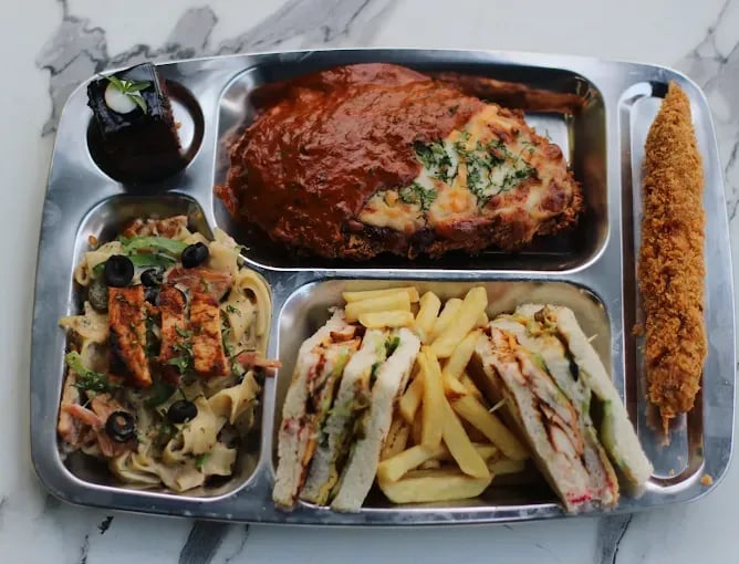 Food view of Hubby Cooks restaurant
