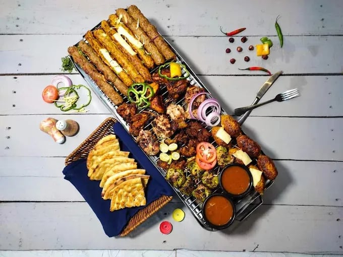 Food view of The Garden Spice restaurant