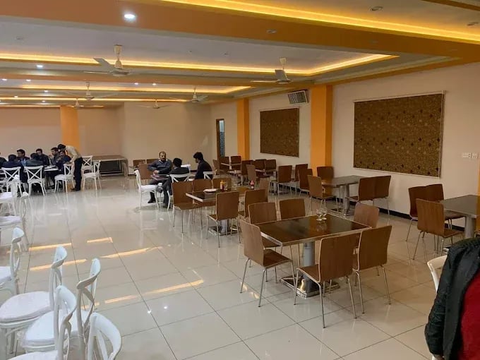 Interior view of Siddiqui Tikka Shop restaurant