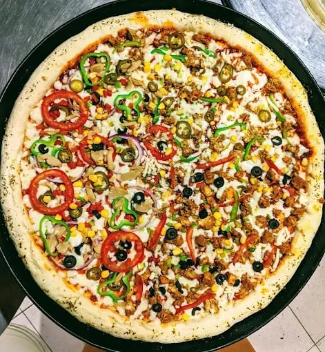Food view of The Crown Crust  restaurant