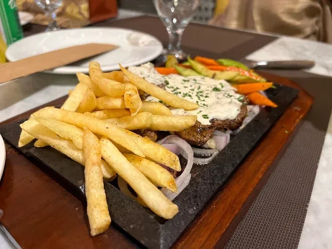 Food view of The Grand Central restaurant