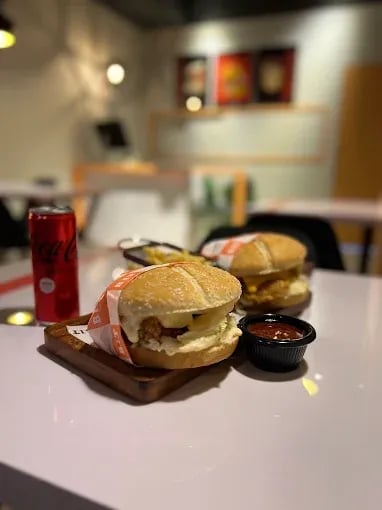Food view of Burger In Town restaurant