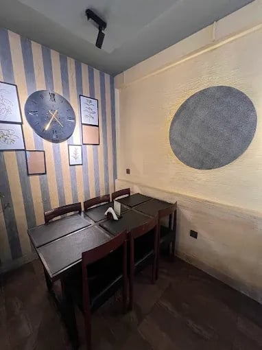 Interior view of Cafe Funghi restaurant