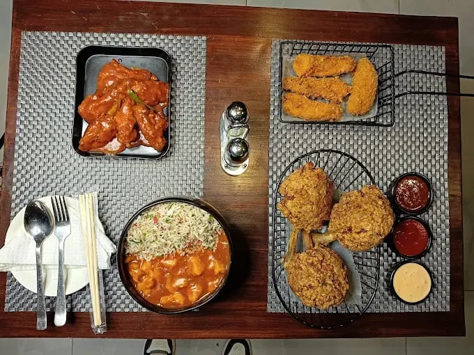 Food view of Chinese Fusion restaurant