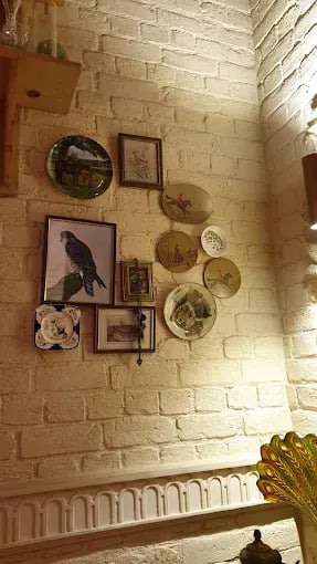 Interior view of Daawat restaurant