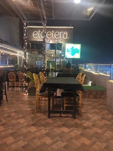 Interior view of Etcetera Restaurant restaurant