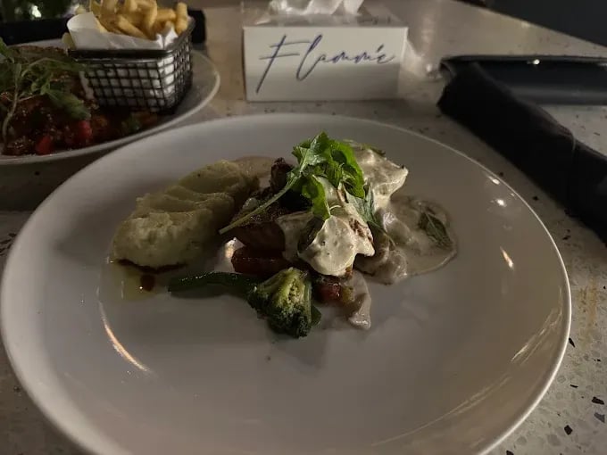 Food view of Flamme restaurant