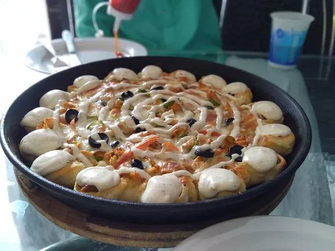 Food view of French Pizza restaurant