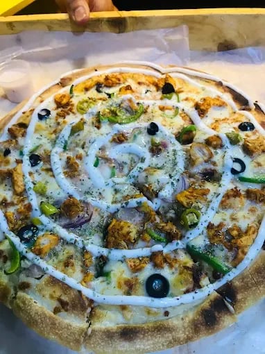Food view of Howdy Pizza restaurant