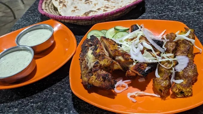 Food view of Kaptaan BBQ & Grill restaurant