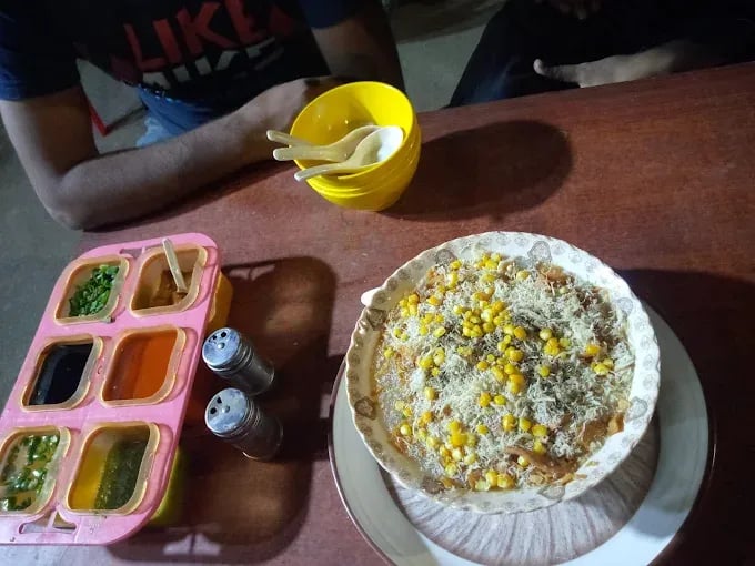 Food view of Mamu Chicken Corn Soup restaurant