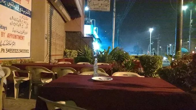 Interior view of Noorani Kabab House restaurant