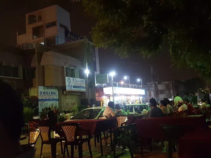Interior view of Noorani Kabab House restaurant