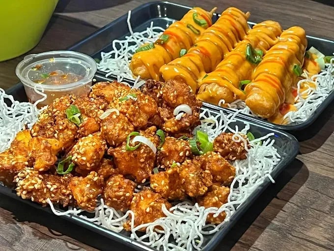 Food view of Dragon Wok restaurant