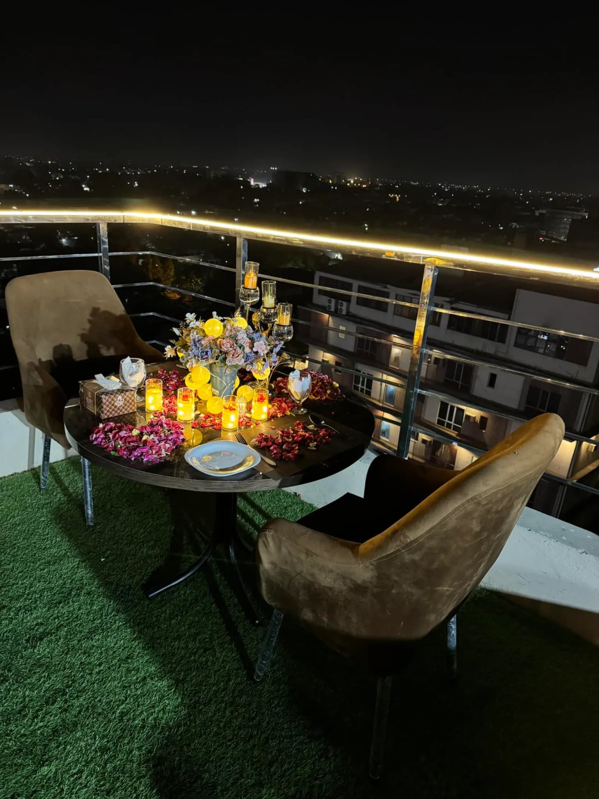 Interior view of Elite Rooftop Restaurant restaurant