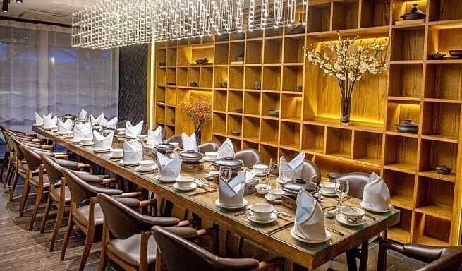 Interior view of Asian Wok restaurant