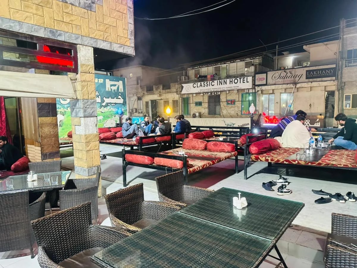 Location view of Khyber Shinwar restaurant