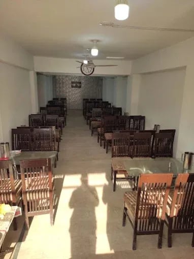 Interior view of Capital View restaurant