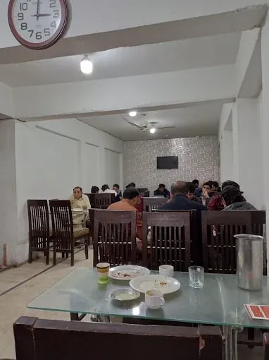 Interior view of Capital View restaurant