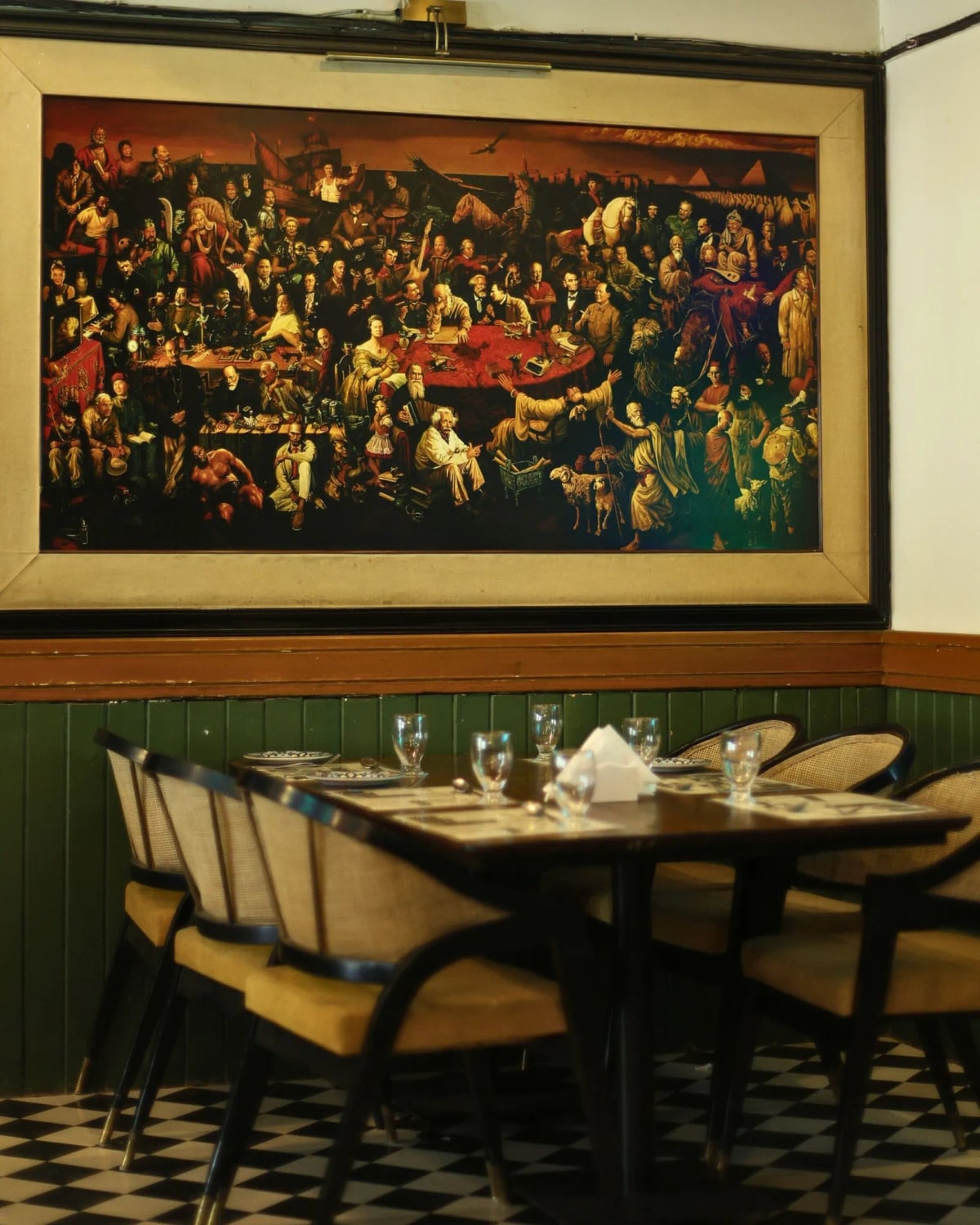 Interior view of 1969 Restaurant restaurant