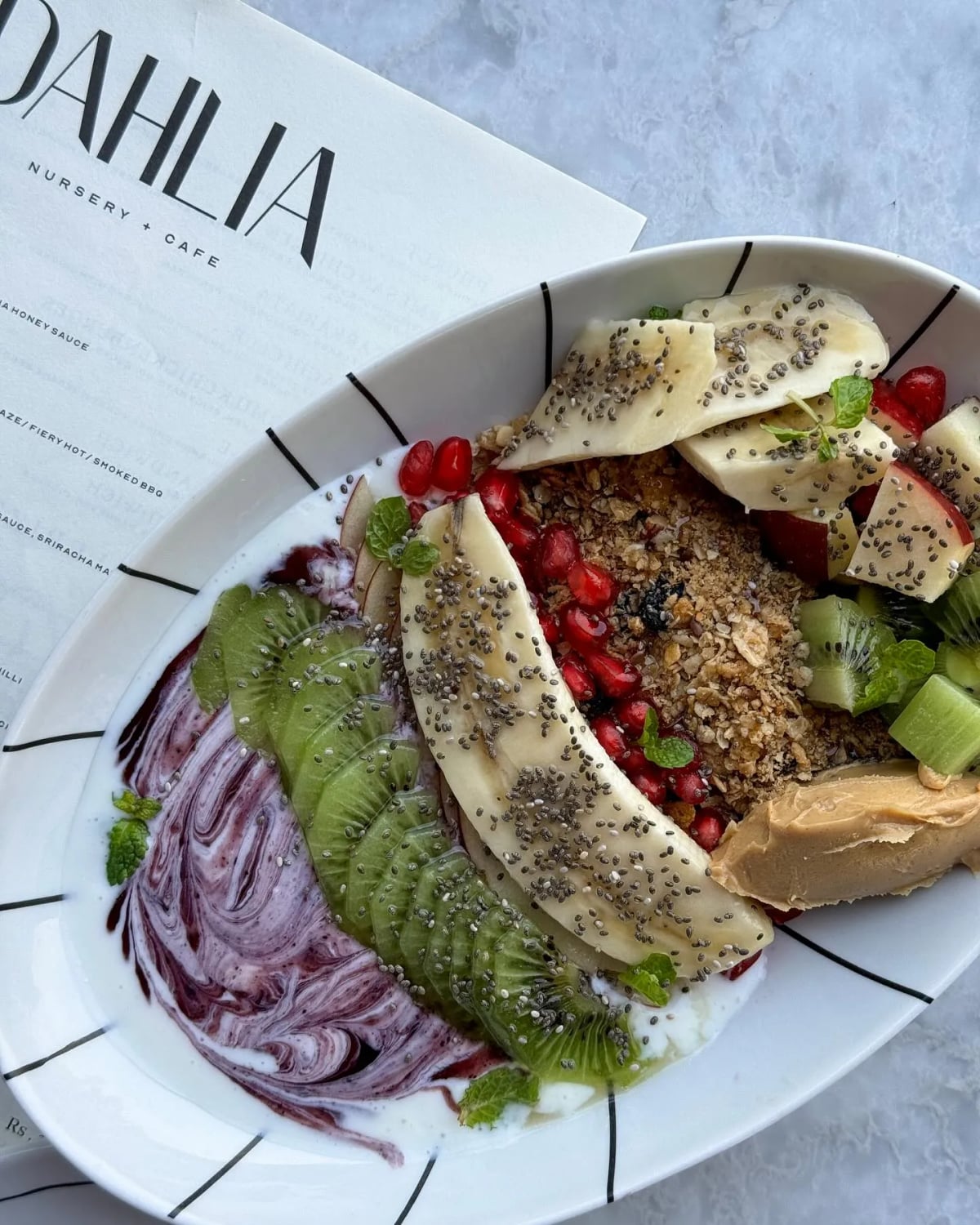 Food view of DAHLIA restaurant