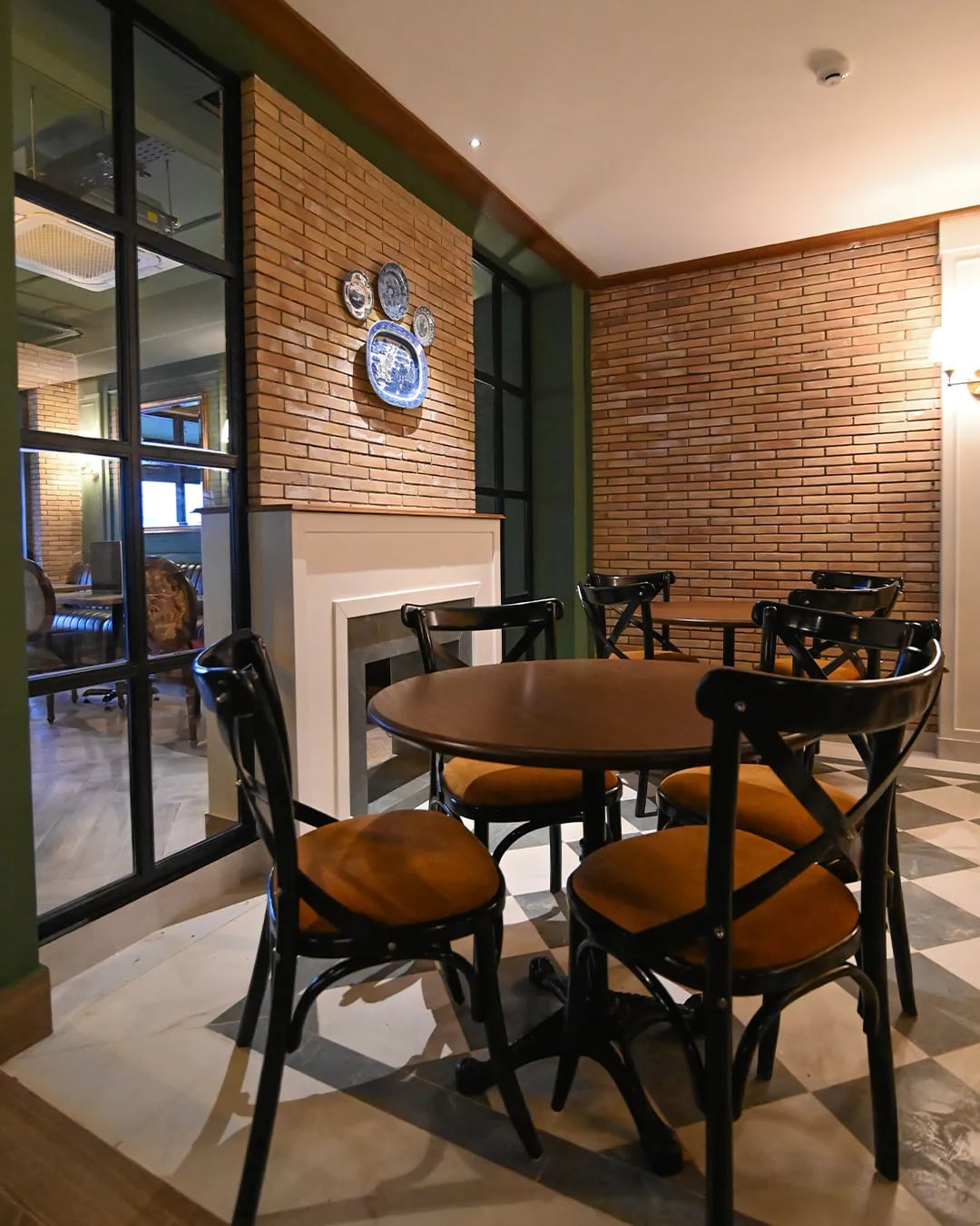 Interior view of Sage Cafe & Grill restaurant